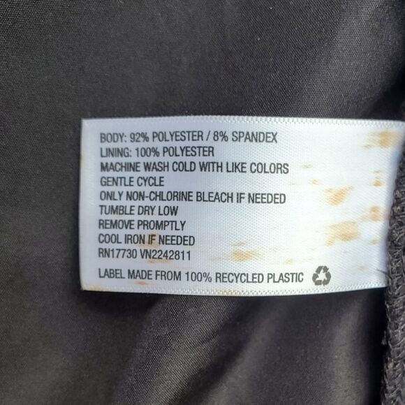 Quilted floral bomber jacket w/ mesh-like sleeves by No Boundaries / Junior's XS - Picture 7 of 7